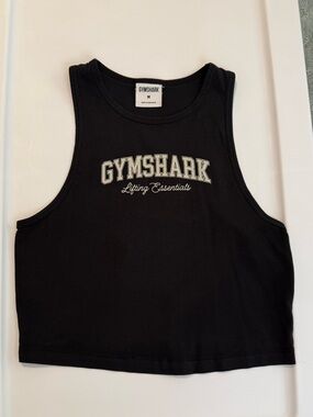 Gymshark Lifting Essentials Graphic Tank - Black Size Medium